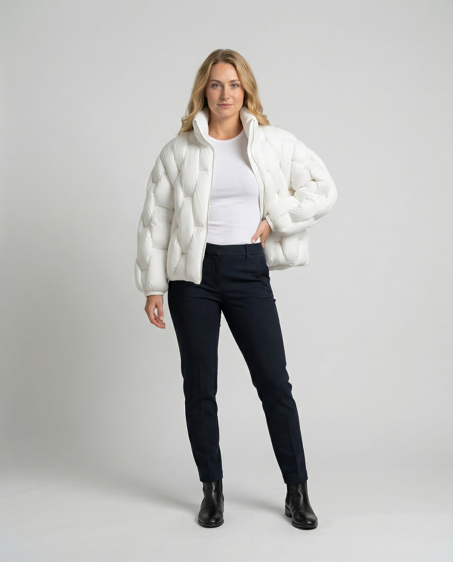 Giacca Piumino Uomo Imbottita Calda
