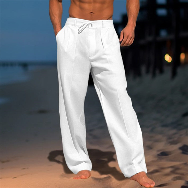 Pantaloni Uomo Comodi con Coulisse Vita Elasticizzata - Brentozzi