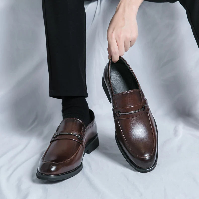 Lorenzo | Scarpe Eleganti in Pelle Per Uomo Mocassini Morsetto 1