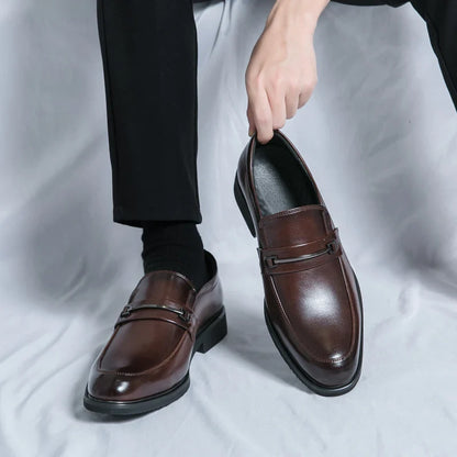Lorenzo | Scarpe Eleganti in Pelle Per Uomo Mocassini Morsetto 1