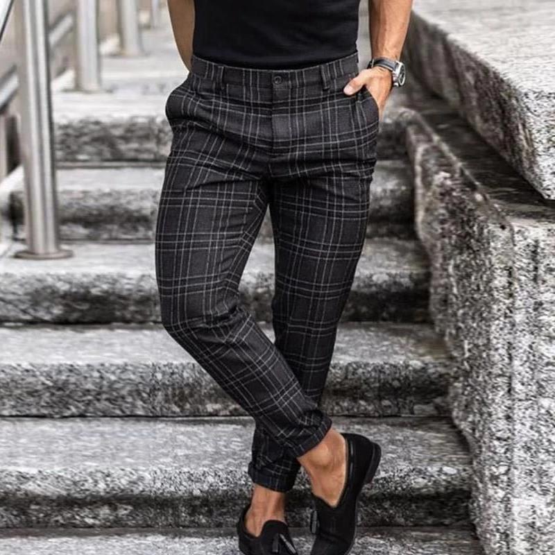 Pantaloni Chino Uomo Stile Classico Vestibilità Regolare - Brentozzi