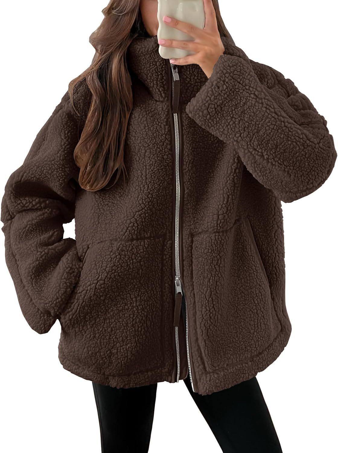 Giacca Donna con Zip e Taglio Dritto