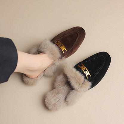 Lynara | Pantofole In Pelliccia Chic