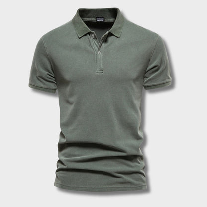 Polo Uomo Manica Corta con Abbottonatura Classica