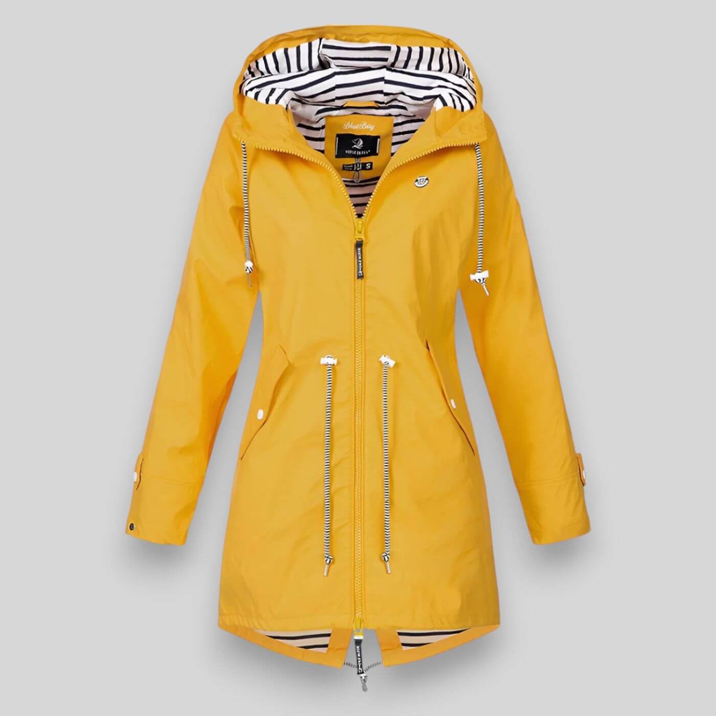 Giacca Invernale Donna Impermeabile Stile Lunga