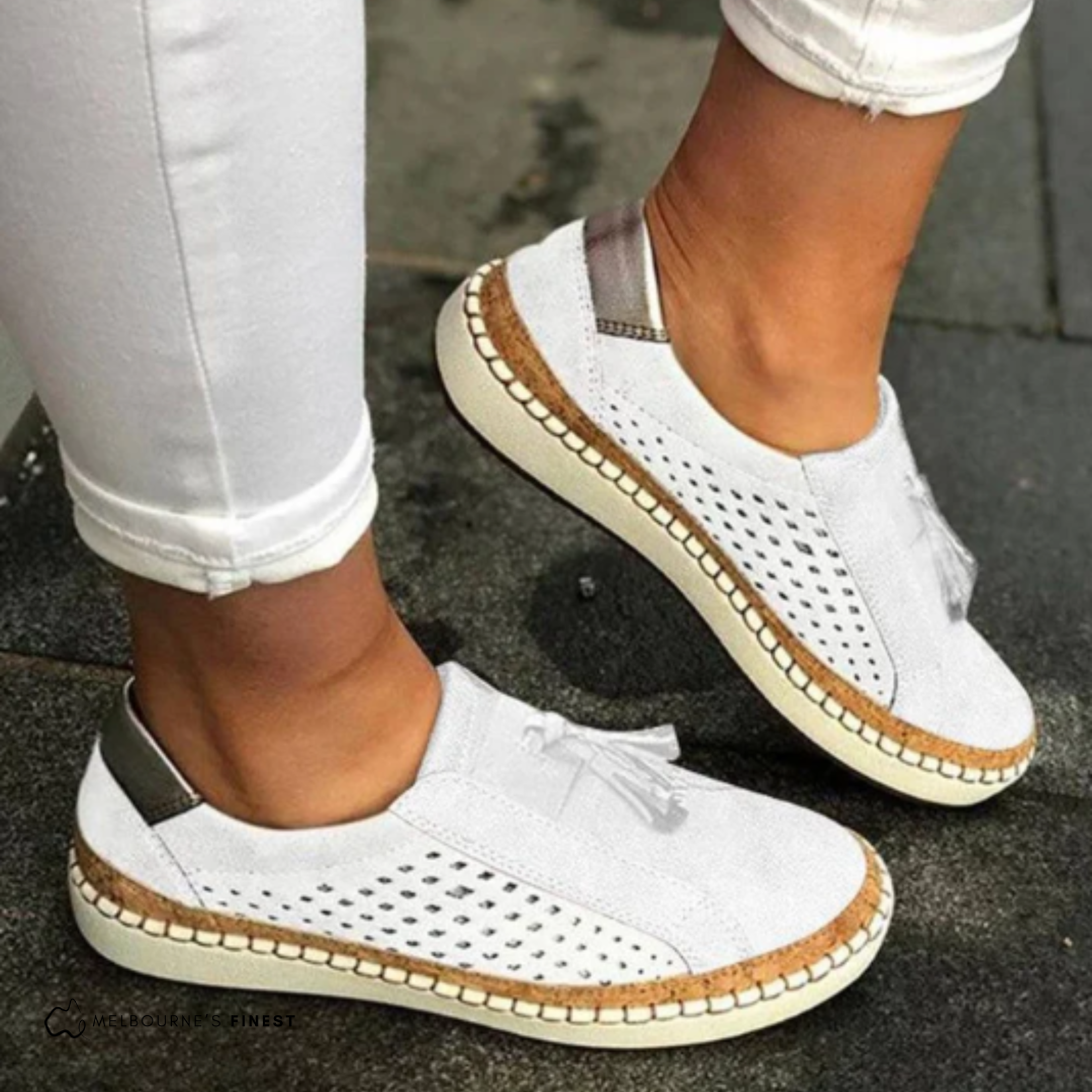 Scarpe Donna Slip-On con Zeppa Comode