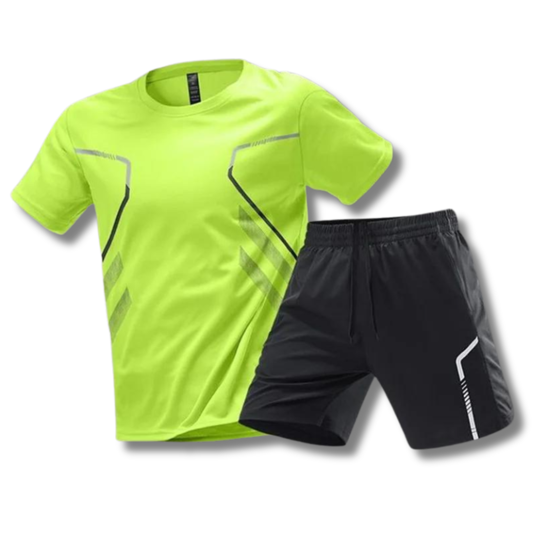 Completo Sportivo Uomo Maglia e Pantaloncini Corti