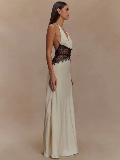 Maeve | Abito Lungo Donna Scollo Halter 1