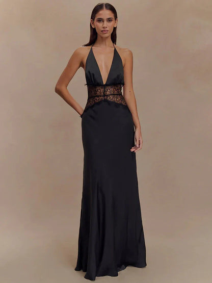 Maeve | Abito Lungo Donna Scollo Halter 4