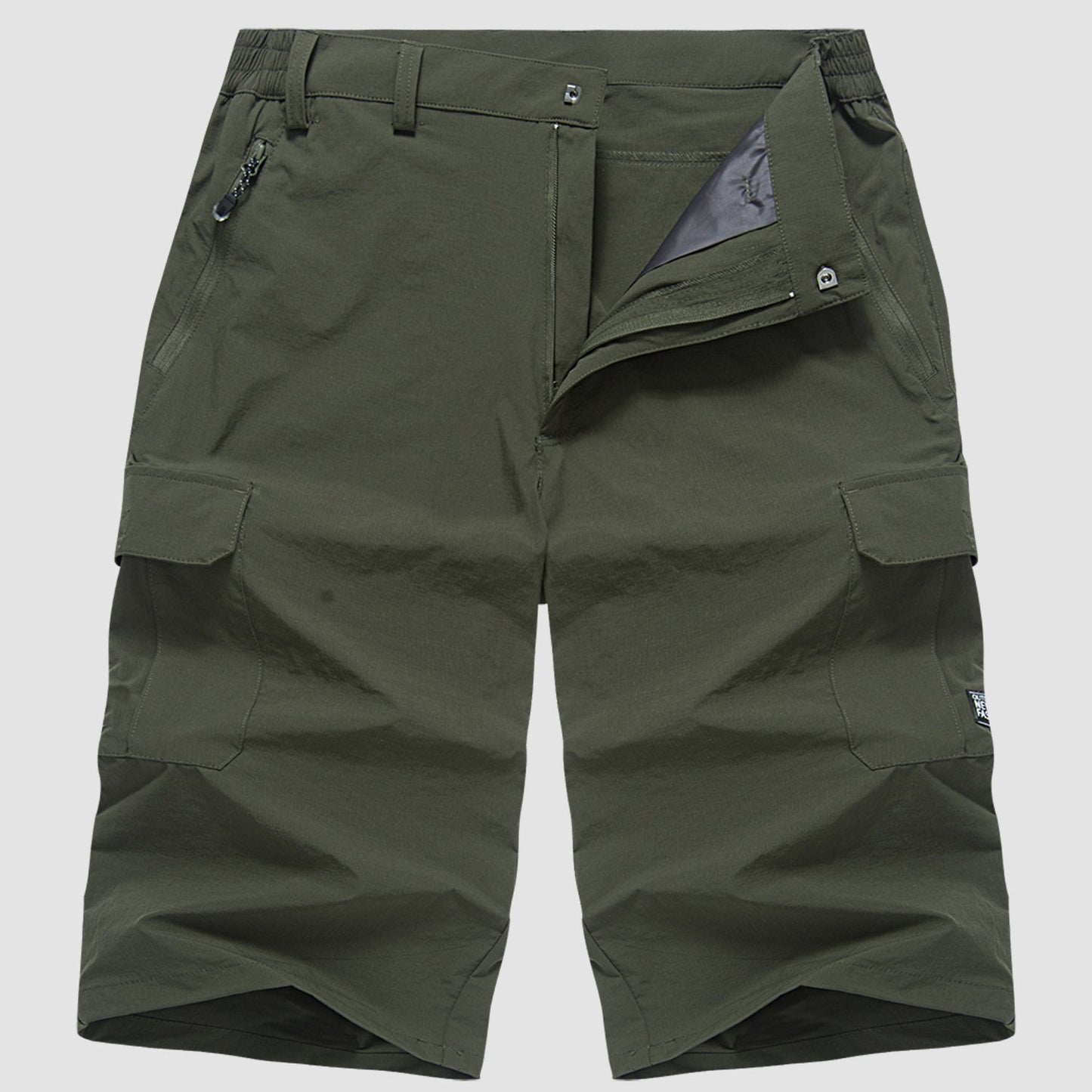 Shorts Cargo Uomo Tessuto Tecnico Asciugatura Rapida