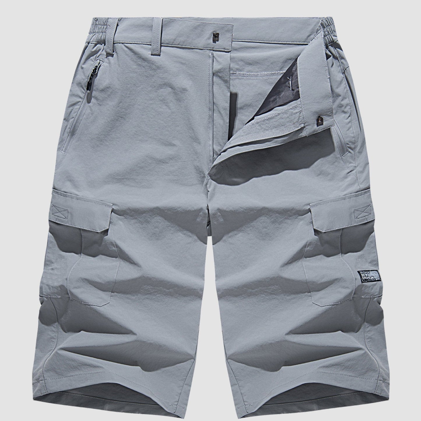 Shorts Cargo Uomo Tessuto Tecnico Asciugatura Rapida