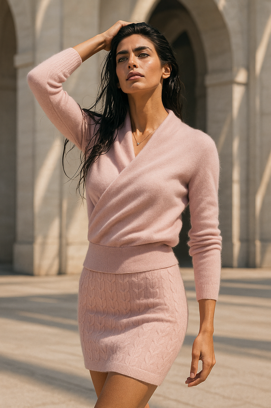 Maglione Donna in Cashmere Morbido Girocollo - Vesarelli