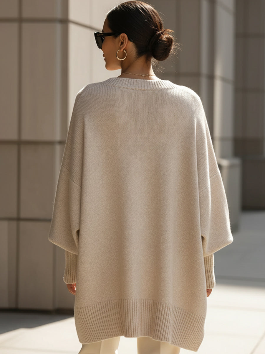 Maglione Oversize Elegante per Donna - Comfort e Stile Casual 3