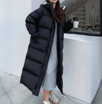 Giacca Lunga Donna in Tessuto Antivento Stile Elegante - Brentozzi