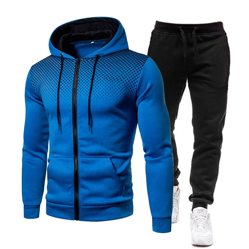 Tuta Uomo Due Pezzi con Cappuccio Sportiva
