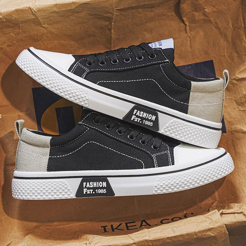 Sneaker Bassa Unisex Tela con Lacci