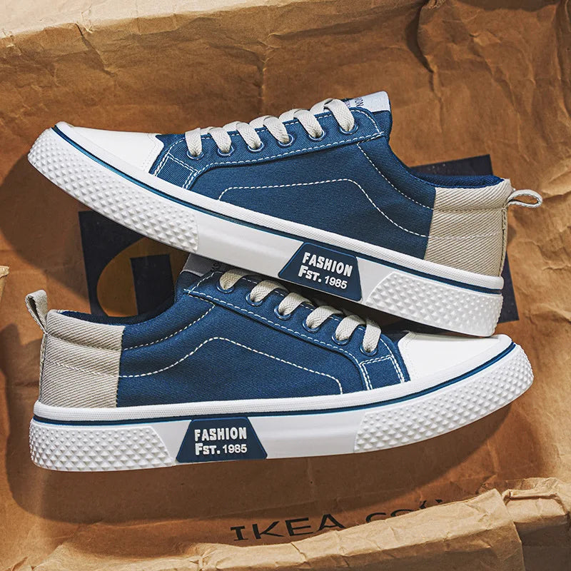 Sneaker Bassa Unisex Tela con Lacci