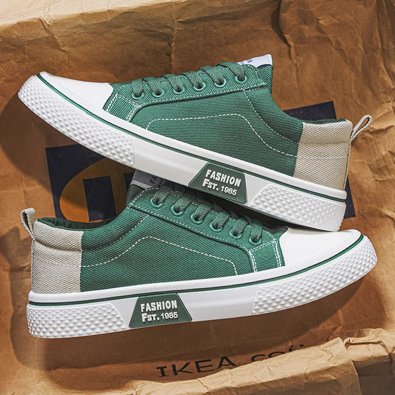Sneaker Bassa Unisex Tela con Lacci