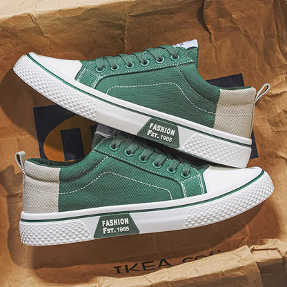 Sneaker Bassa Unisex Tela con Lacci