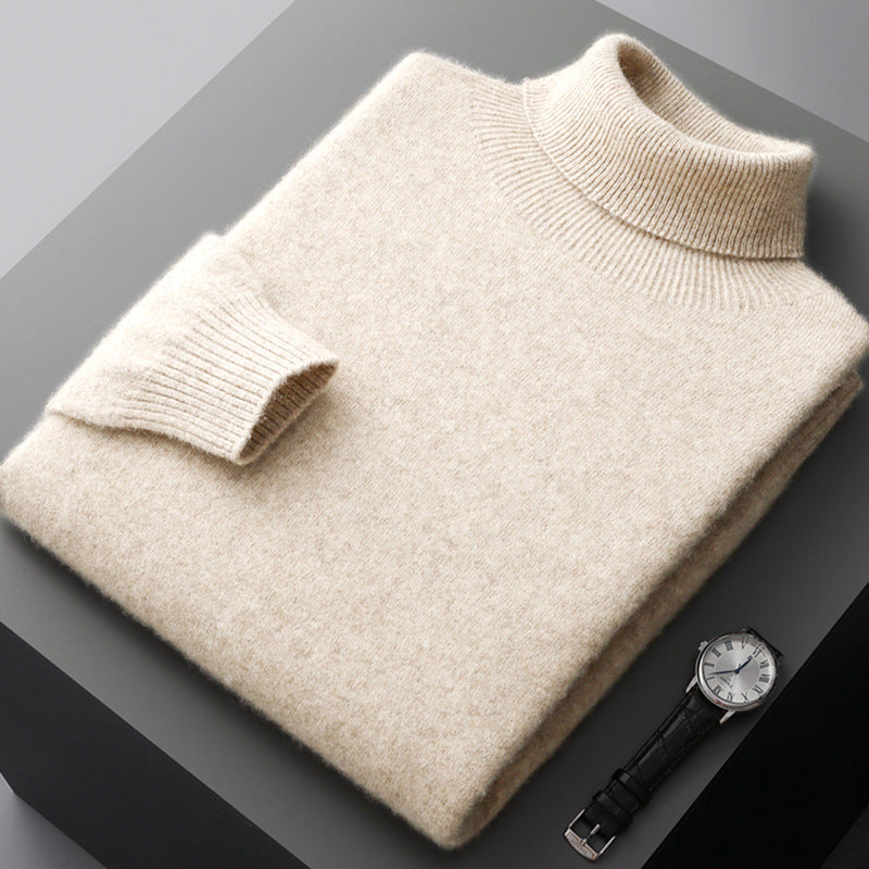 Maglione Uomo in Lana Slim Fit Caldo Invernale