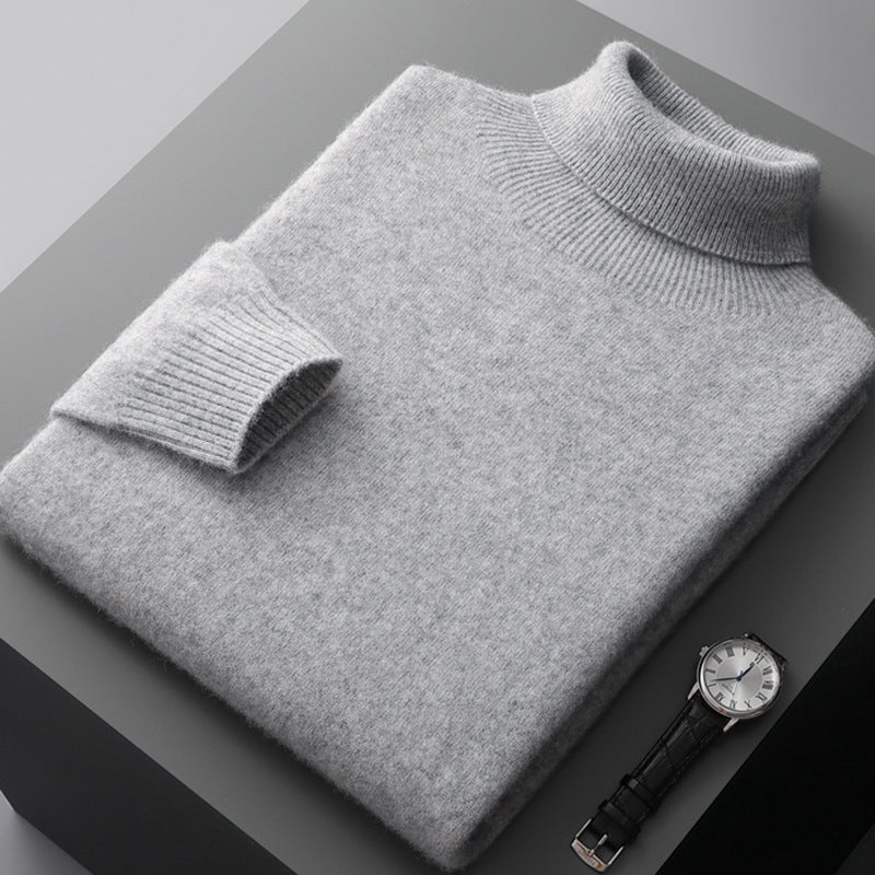 Maglione Uomo in Lana Slim Fit Caldo Invernale