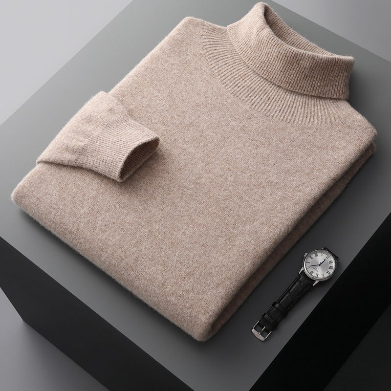 Maglione Uomo in Lana Slim Fit Caldo Invernale - Brentozzi