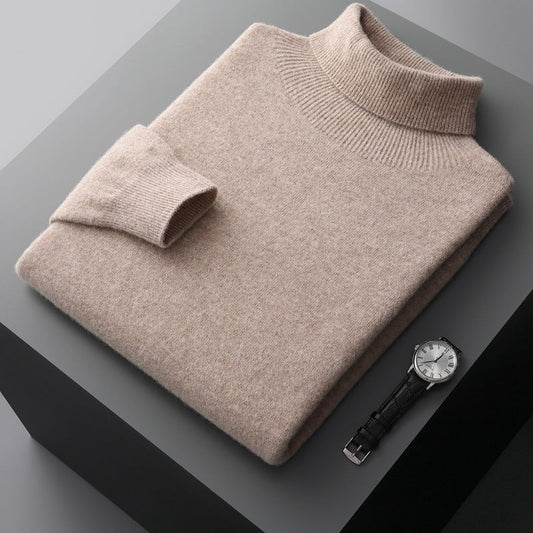 Maglione Uomo in Lana Slim Fit Caldo Invernale - Brentozzi