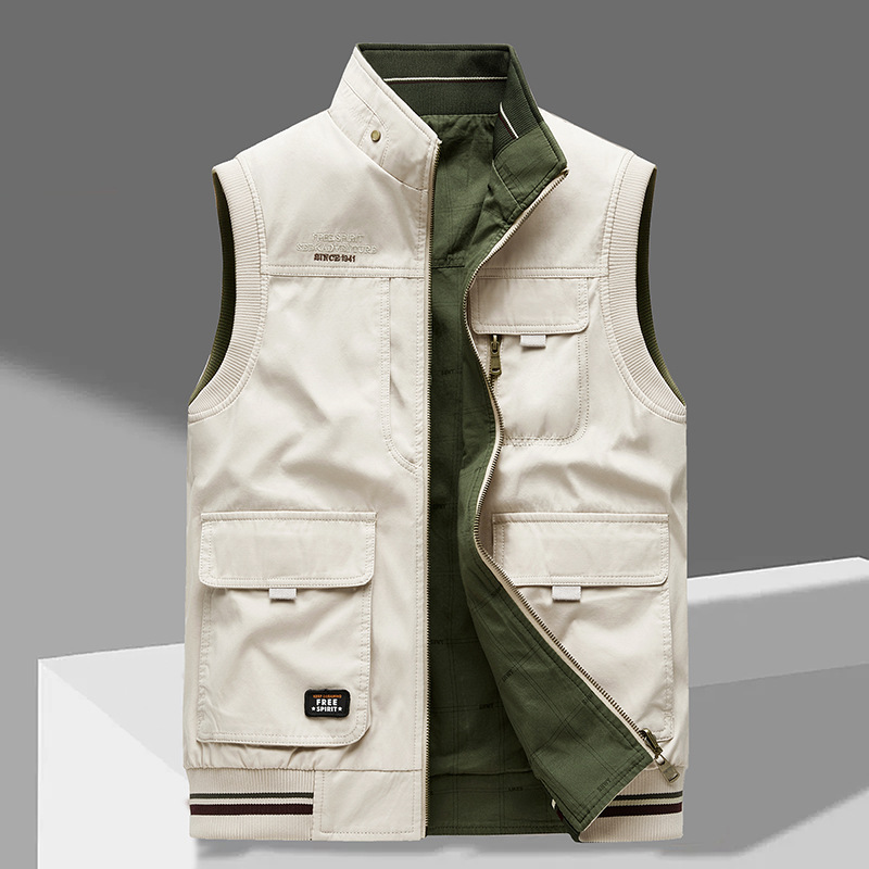 Gilet Uomo Elegante Tessuto Morbido Slim Fit