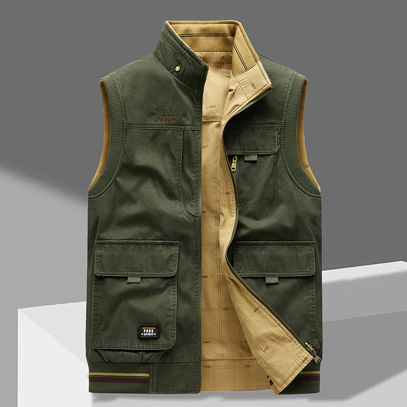 Gilet Uomo Elegante Tessuto Morbido Slim Fit