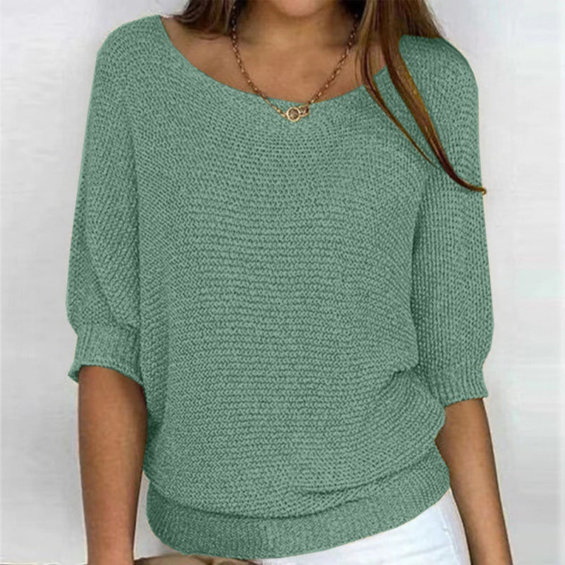 Maglione Donna Morbido Girocollo Classico - Brentozzi