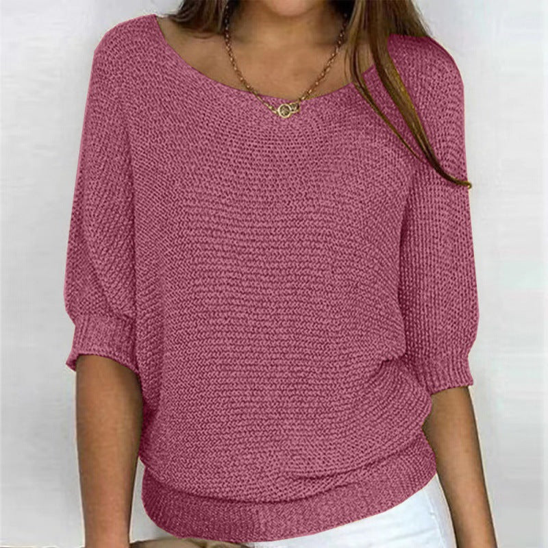 Maglione Donna Morbido Girocollo Classico