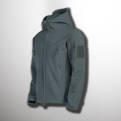 Giacca Uomo Outdoor Impermeabile Antivento con Tasche Antifurto