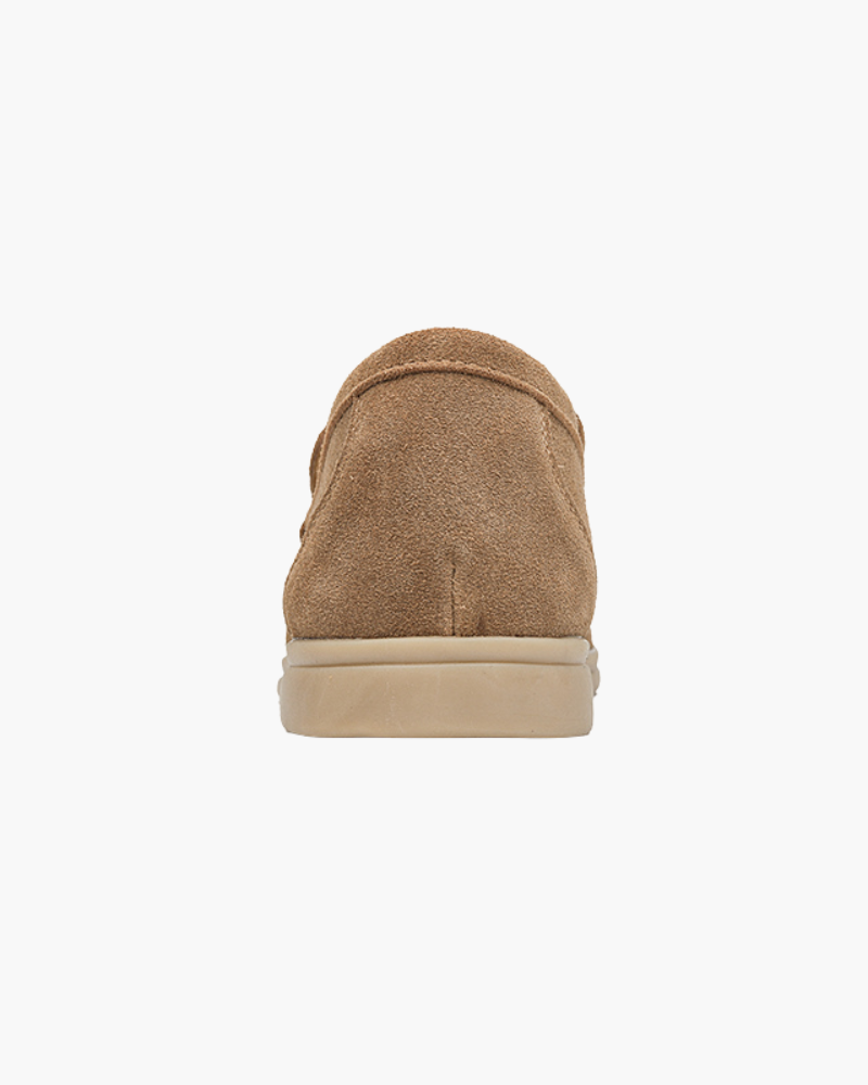 Mavero | Loafers Uomo Mocassini in Pelle Scamosciata Slip On 6