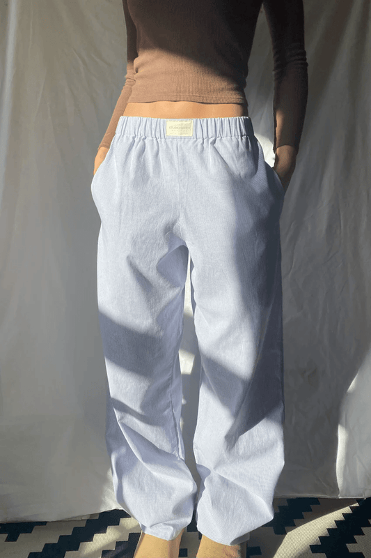 Pantaloni Estivi Uomo con Cintura Elastica Comodi - Vesarelli