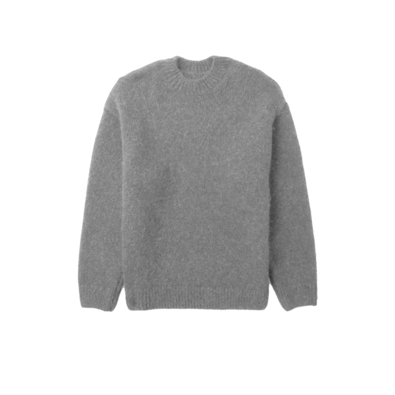 Maglione Uomo Maglia Lunga Vestibilità Ampia