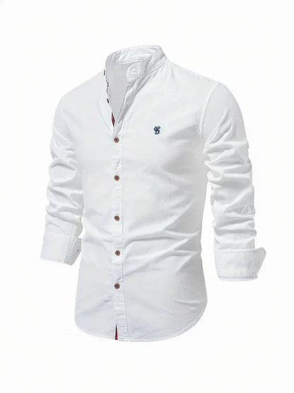 Polo Uomo Collo Alto con Bottoni Stile Casual - Brentozzi
