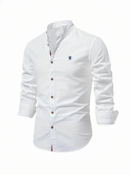 Polo Uomo Collo Alto con Bottoni Stile Casual - Brentozzi