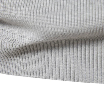 Maglione Uomo in Misto Lana Classico Mezza Zip