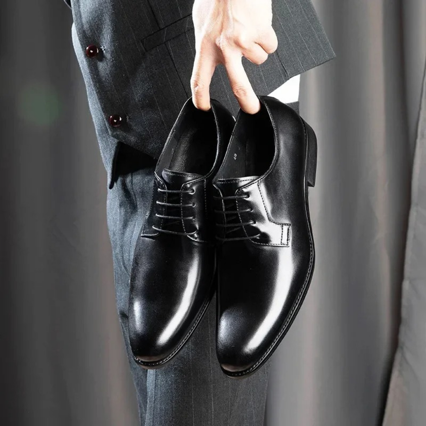 Scarpe Oxford Uomo Stringate Formali
