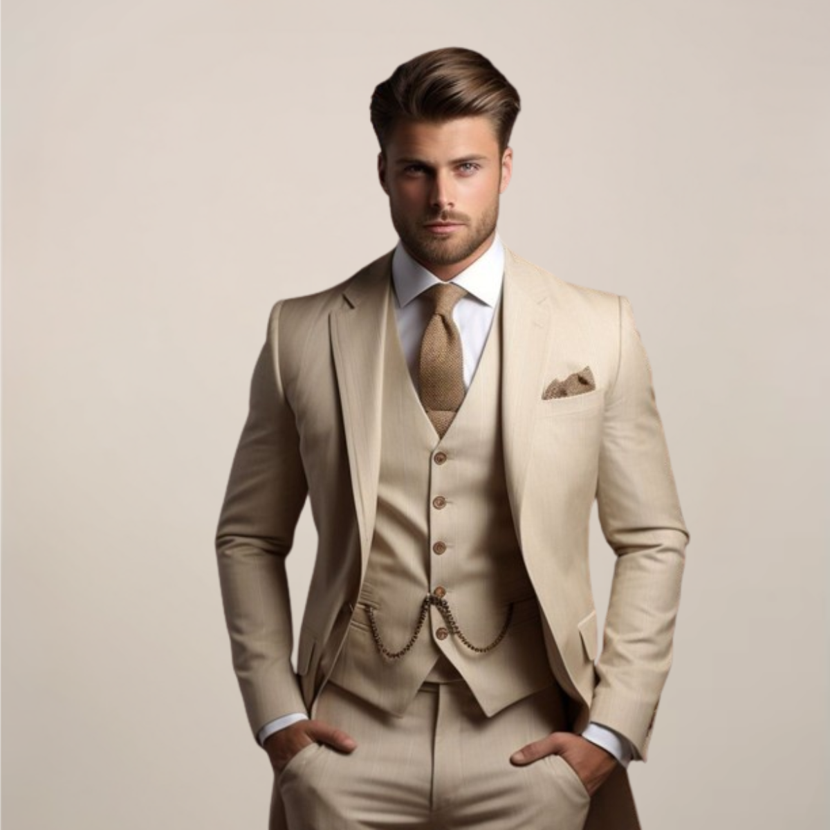 Completo Uomo Pezzi Formale Classico
