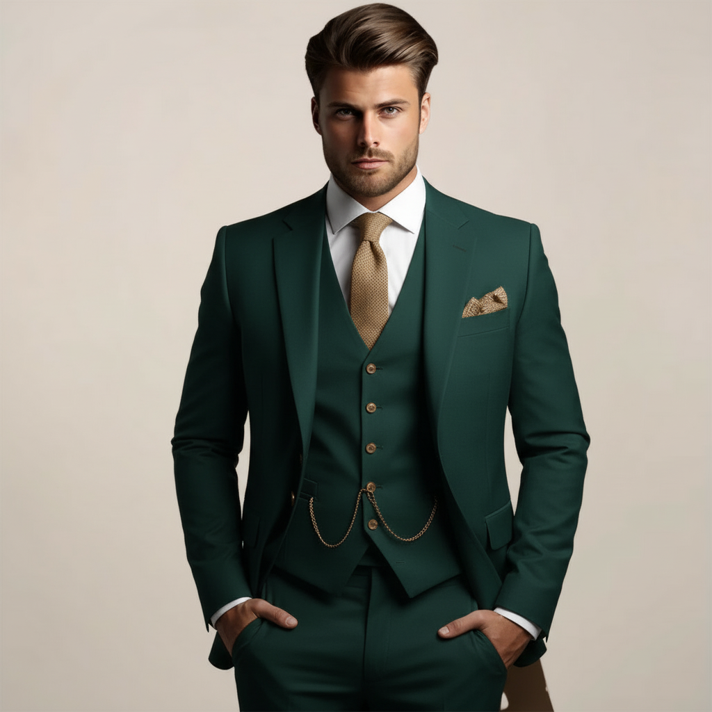 Completo Uomo Pezzi Formale Classico