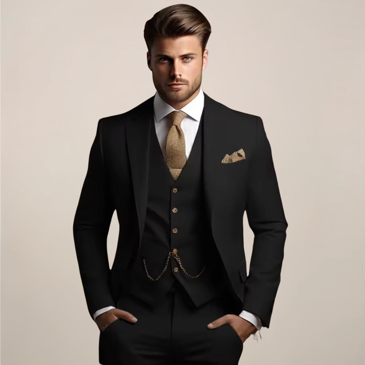 Completo Uomo Pezzi Formale Classico - Brentozzi