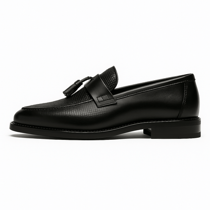 Mocassini Uomo Business in Pelle con Nappine Slip On