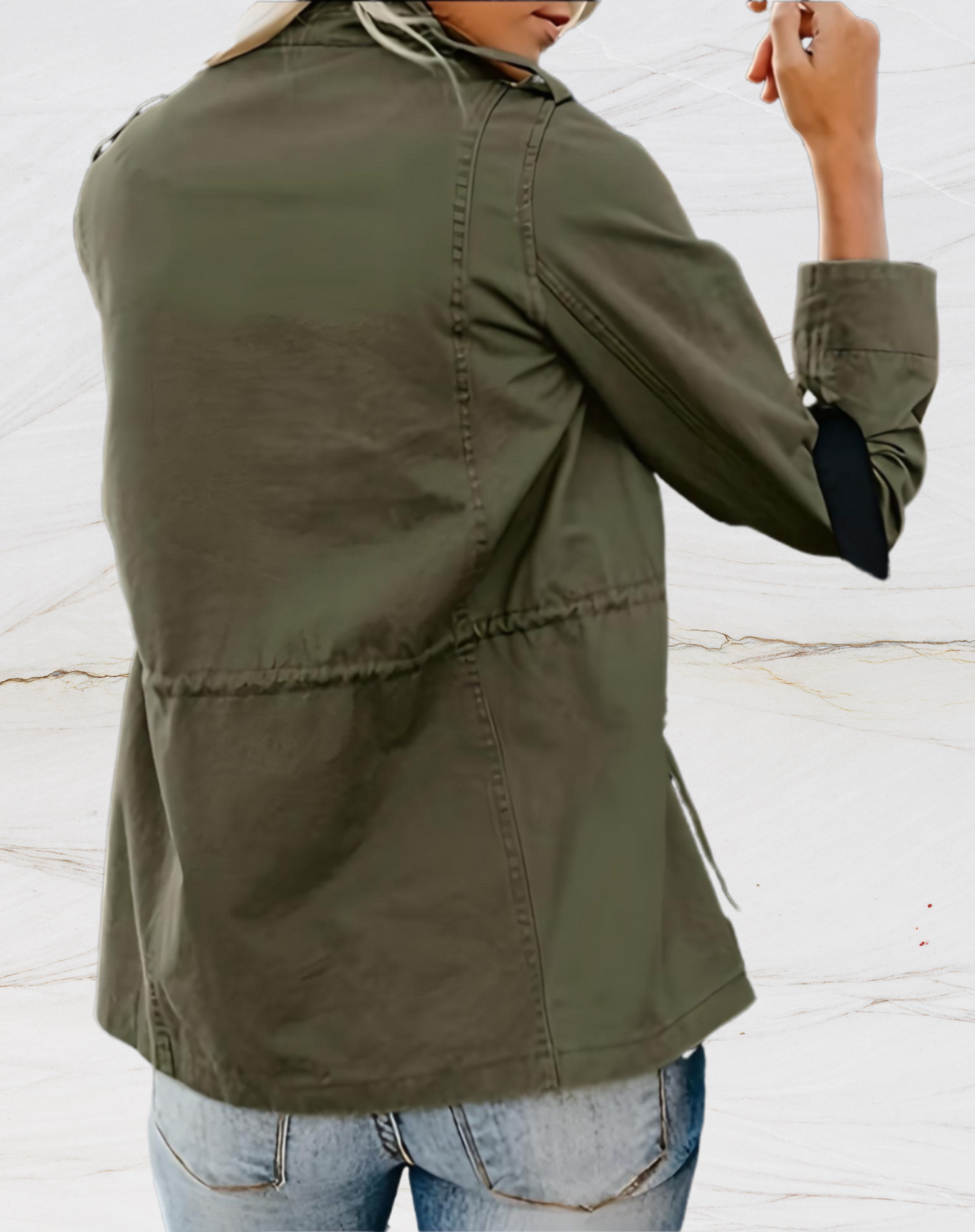Giacca Cargo Donna Funzionale Stile Utility