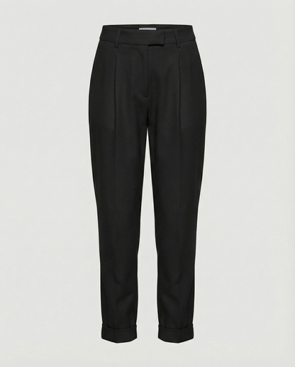 Pantaloni Donna Eleganti Vita Alta Slim