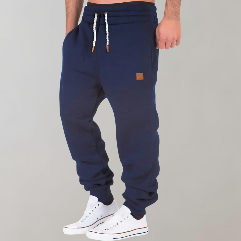 Pantaloni Jogging Uomo Cotone con Coulisse Vestibilità Comoda - Brentozzi