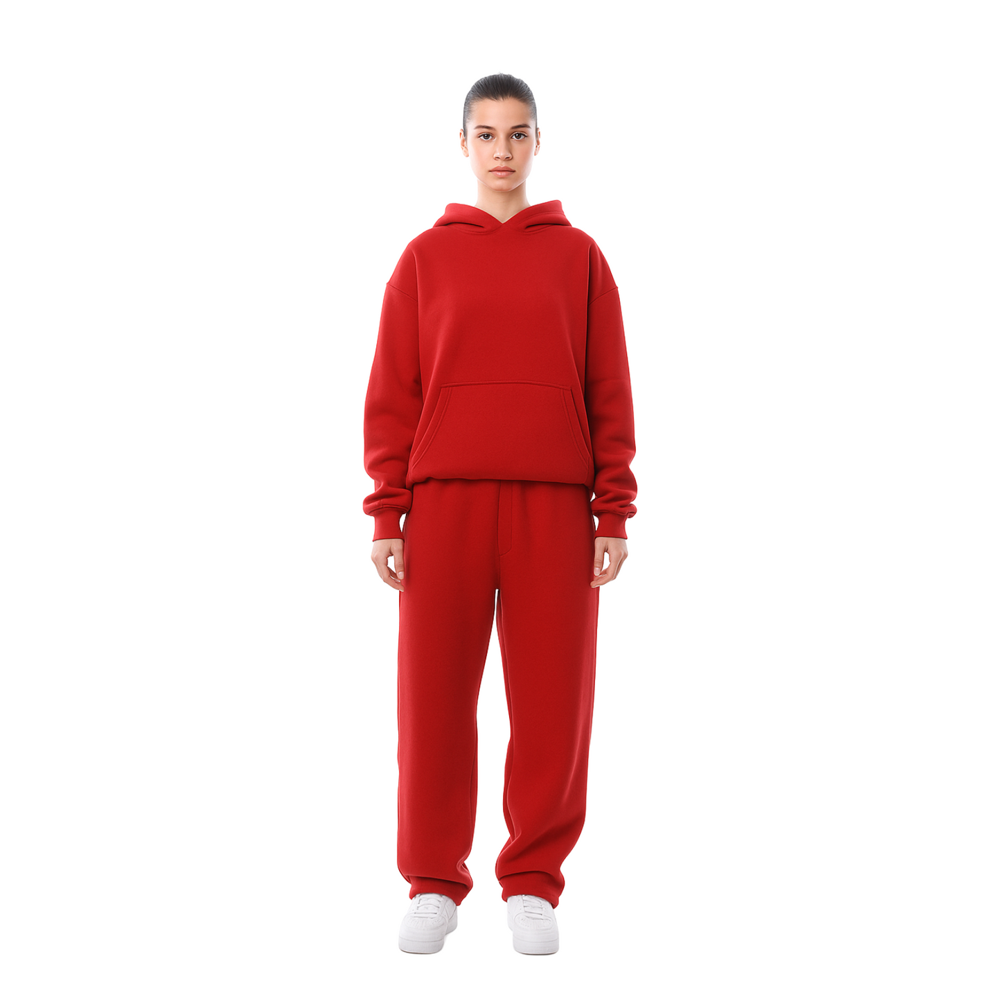Tuta Jogging Donna Tessuto Tecnico Stile Sportivo