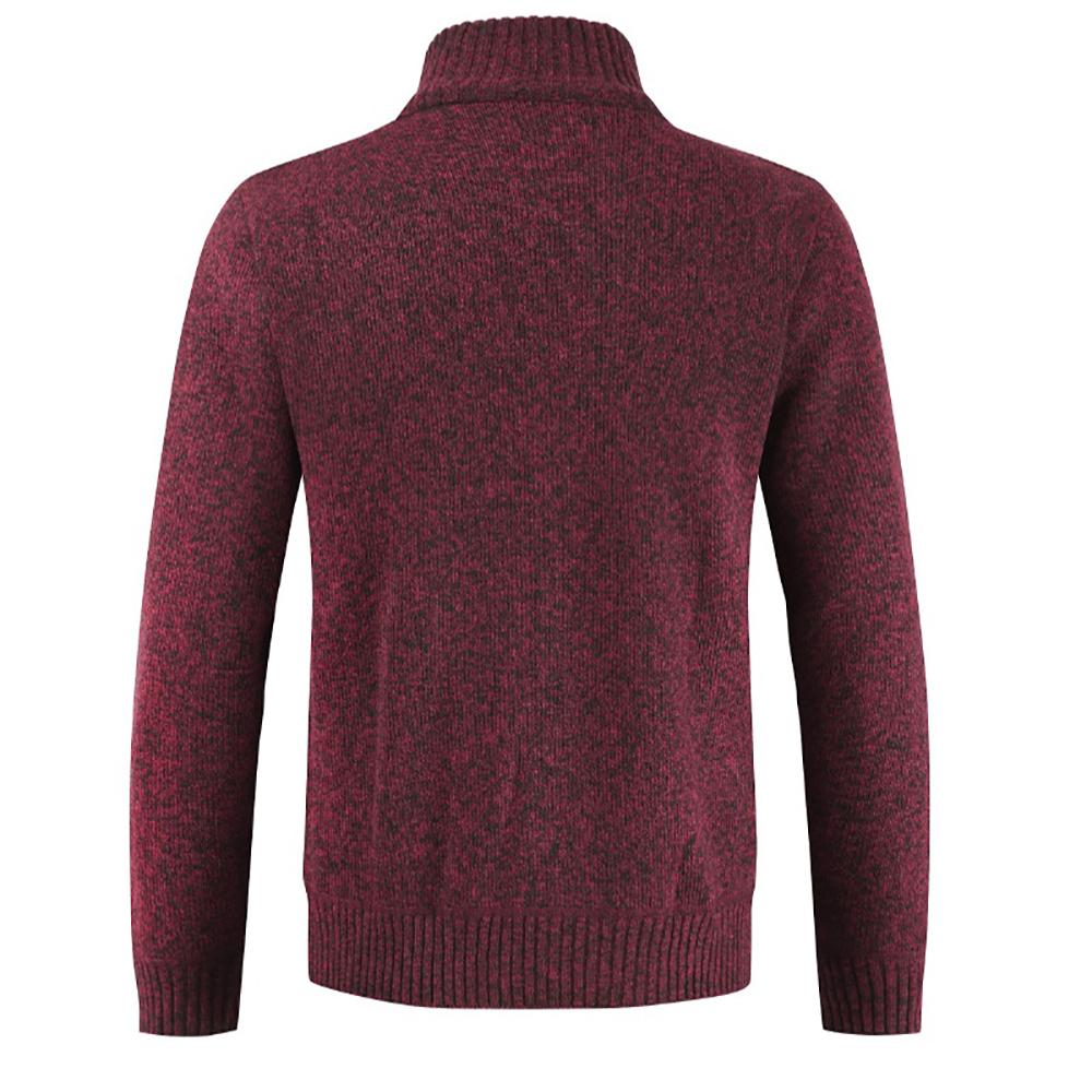 Maglione Uomo in Maglia Morbida Caldo Design Classico