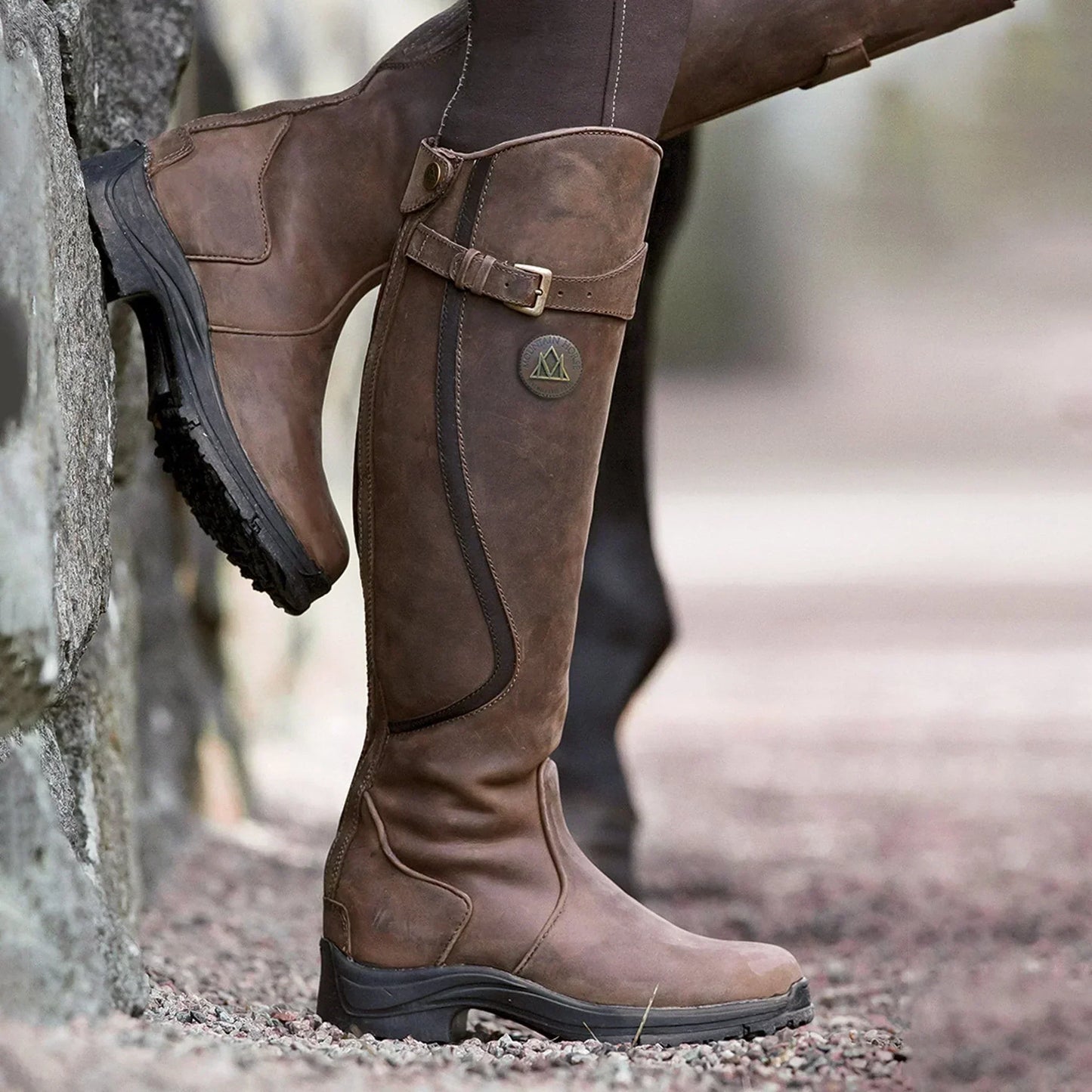 Stivali Donna al Ginocchio Look Classico Suola Profilata - Brentozzi