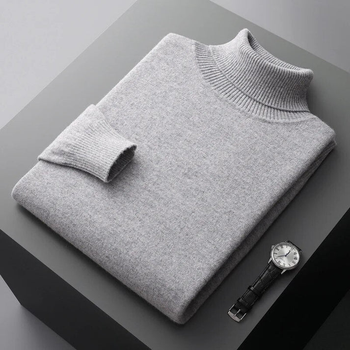 Maglione Uomo Dolcevita Vestibilità Regolare